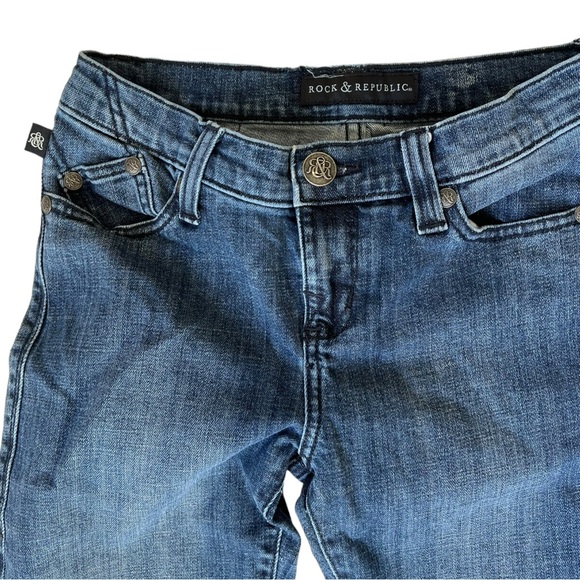 Y2K Rock & Republic Bootcut Kasandra Jeans Sz 4 - Picture 4 of 11